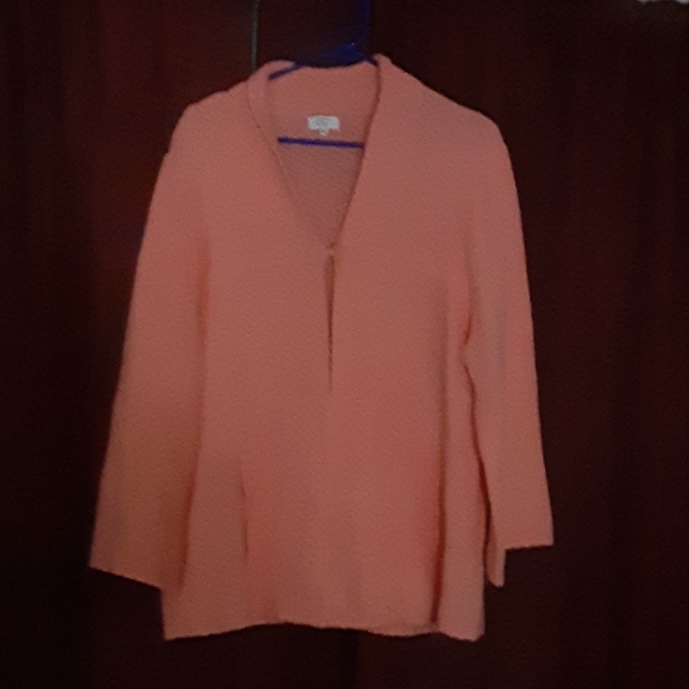 Melon Crown and Ivy cardigan sweater
